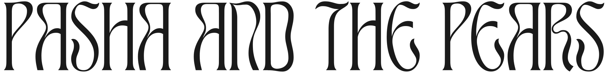 One line, black logo